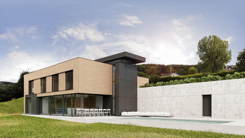 Maison familiale en structure bois